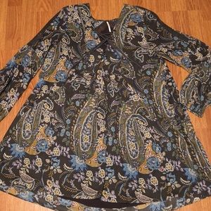 Free People lace up tunic